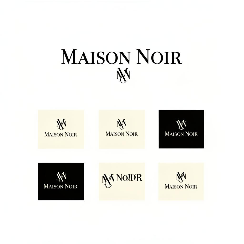 Maison Noir — Logo Suite