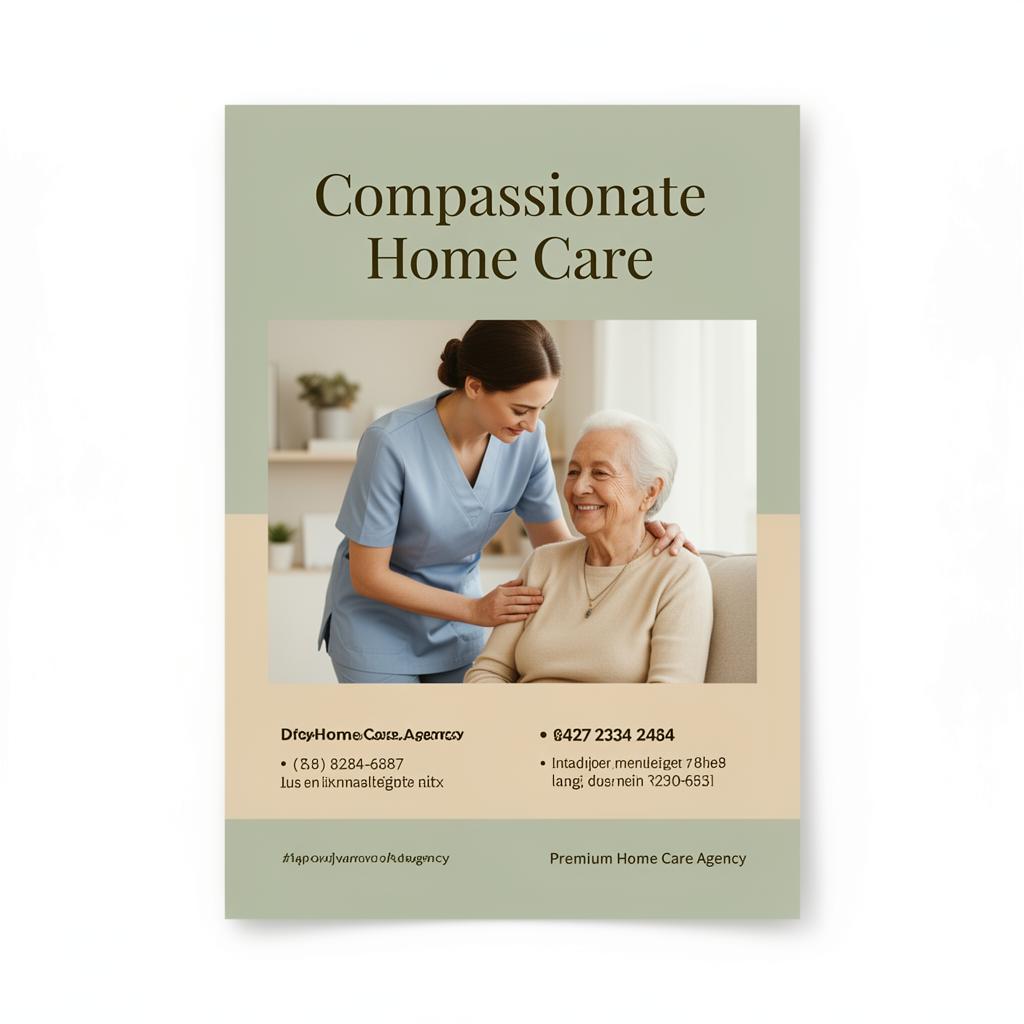Compassionate Home Care — Flyer