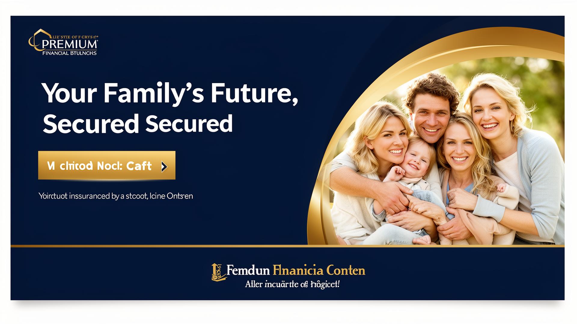 Family's Future Secured — Web Banner