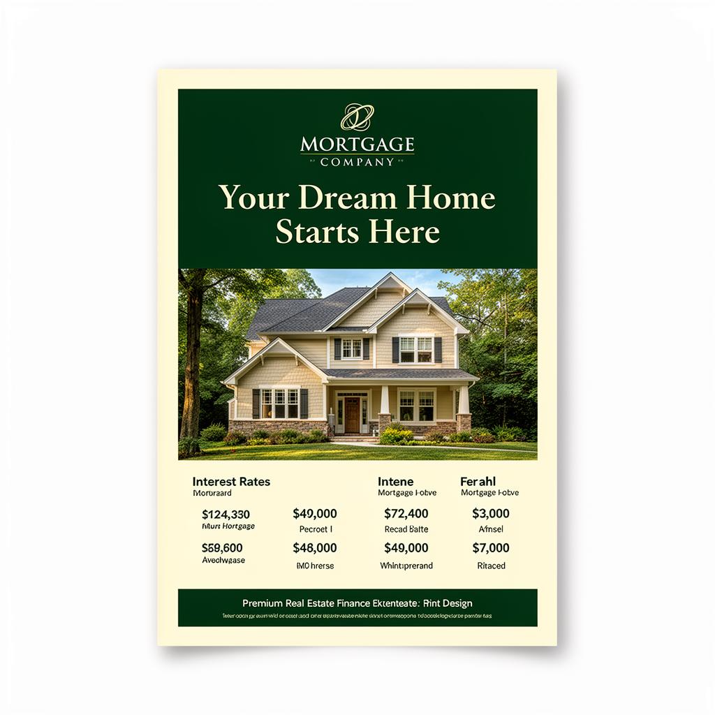 Your Dream Home Starts Here — Flyer